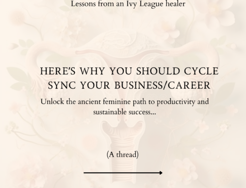 Cycle Sync Your Business/Career